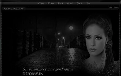 Sen benim gökyüzüne gönderdiğim duamsın .. Bayan tema