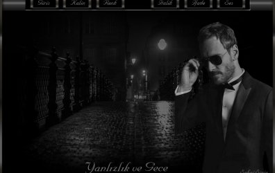 Yanlızlık ve gece .. Bay tema